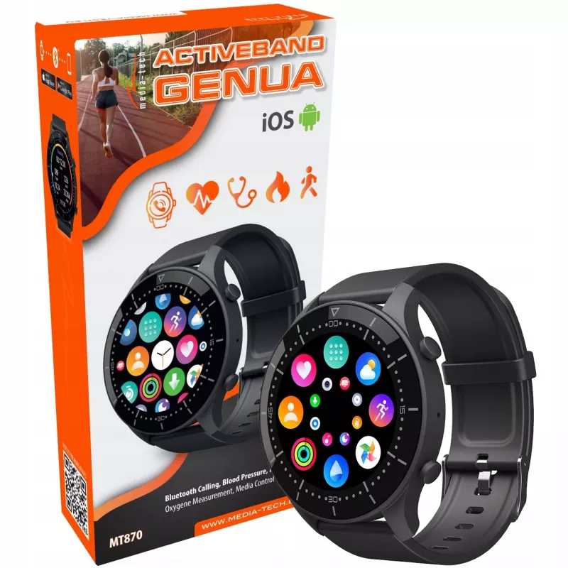 Smartband Media-Tech Genua MT870, połączenia Bluetooth