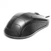 Optyczna mysz symetryczna DEFENDER HIT MB-530 — 1000 DPI, USB Type-A, czarna, przewód 1,5 m