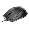 Optyczna mysz symetryczna DEFENDER HIT MB-530 — 1000 DPI, USB Type-A, czarna, przewód 1,5 m