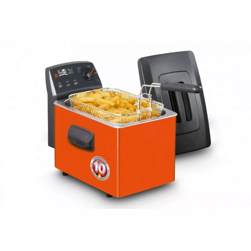 Frytkownica FRITEL, Turbo SF 4152, 2200W, 3L, Pomarańczowy