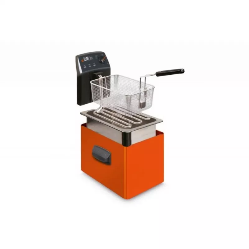 Frytkownica FRITEL, Turbo SF 4152, 2200W, 3L, Pomarańczowy
