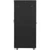 Szafa stojąca LANBERG FF01-8042-23B 42U 19 cali 800×1000 mm Czarna, udźwig 121 kg