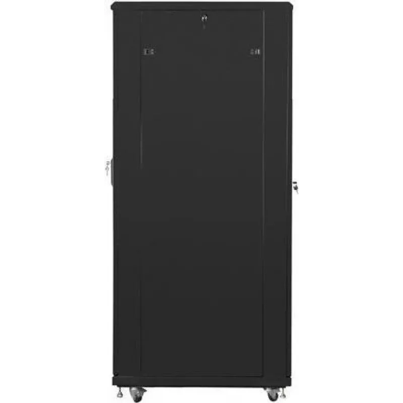 Szafa stojąca LANBERG FF01-8042-23B 42U 19 cali 800×1000 mm Czarna, udźwig 121 kg