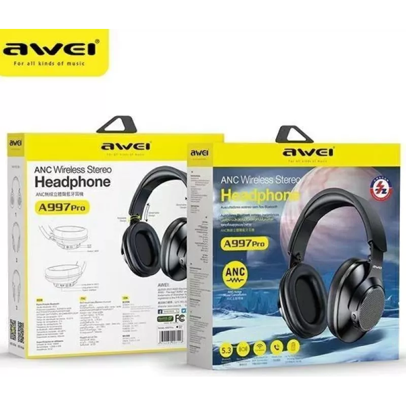 Słuchawki Awei A997 Pro ANC Bluetooth nauszne