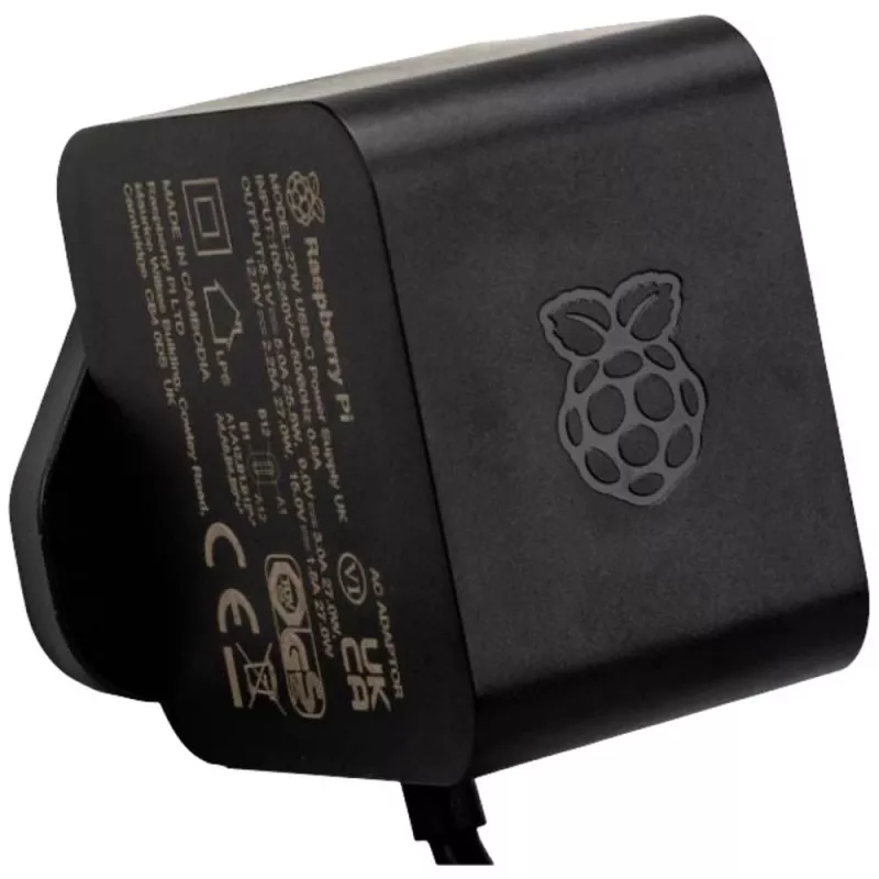 Zasilacz Raspberry SC1408 (model RPI5NT5AB) — kompatybilny z urządzeniami Raspberry Pi