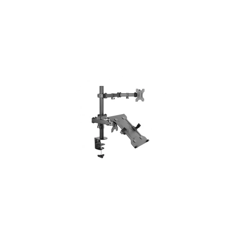 Uchwyt biurkowy ART L-24 81,3 cm (32) Czarny