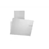 Okap ścienny Bosch DWK65DK20, 590×325×690 mm, 550 m³/h, 3 biegi, 62 dB, biały, aluminiowy filtr przeciwtłuszczowy