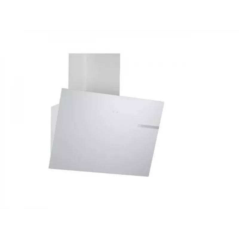 Okap ścienny Bosch DWK65DK20, 590×325×690 mm, 550 m³/h, 3 biegi, 62 dB, biały, aluminiowy filtr przeciwtłuszczowy