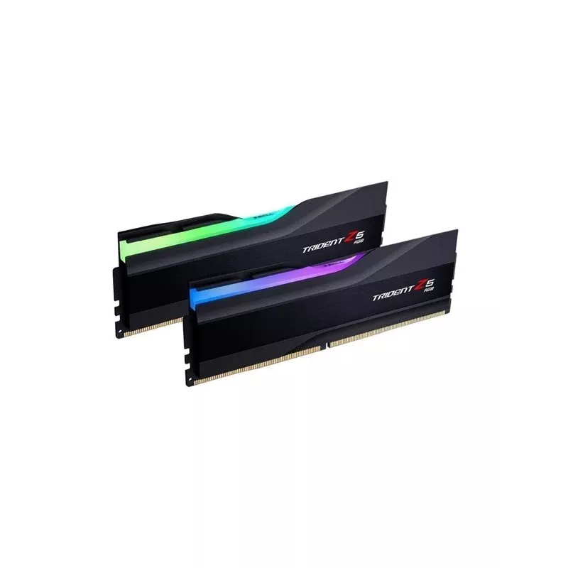G.Skill Trident Z5 Neo RGB - DDR5 - Kit - 32GB: 2 x 16GB - DIMM 288-PIN - 6400 MHz / PC5-51200 - CL32 - on-die ECC - mattschwarz (F5-6400J3239G16GX2-T