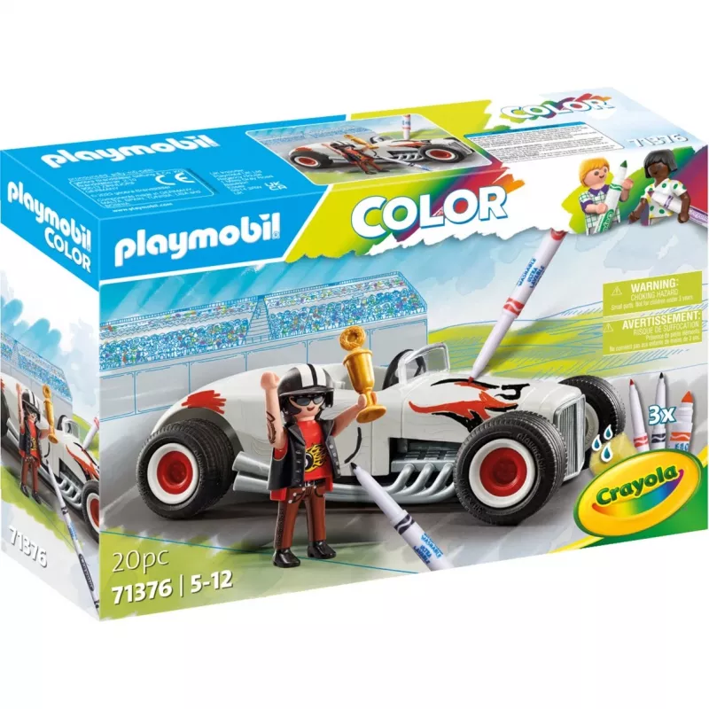 PLAYMOBIL #71376 Kolorowy Hot Rod NOWOŚĆ