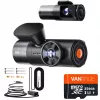 Rejestrator samochodowy VANTRUE N5 Nexus 5 — kamera samochodowa 4-kanałowa, 2592×1944 główna, 160° przód/wnętrze, GPS, Wi‑Fi, wyświetlacz IPS, MicroSD do 512 GB