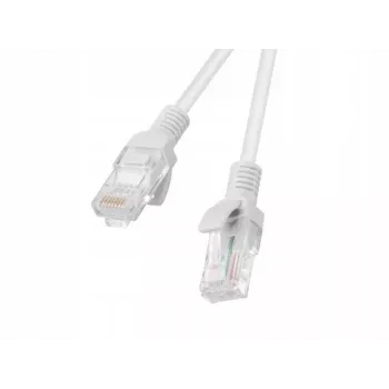 Kabel sieciowy LANBERG Cat5e RJ-45 do RJ-45 0.25 m biały (PCU5-20CC-0025-S)