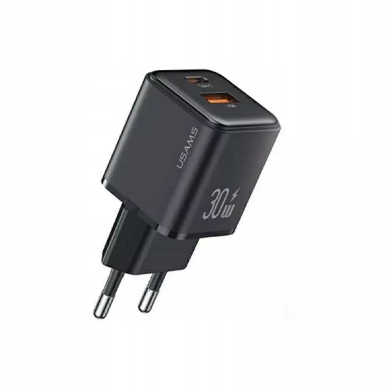 usams Ładowarka USB-C + USB-A PD 3.0 30W CC189TC01
