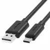 Kabel USB-A na USB-C Unitek C14068BK, 2 m, USB 2.0, czarny, wtyk-wtyk