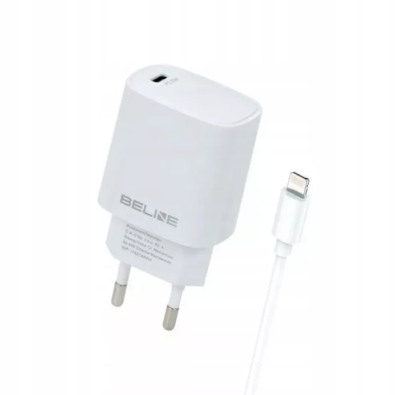 Ładowarka Beline Beli02163 20W USB-C z kablem Lightning