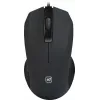 Przewodowa mysz optyczna DEFENDER MM-310 USB Type-A, 1000 DPI, symetryczna, 2 przyciski, czarna, kabel 1,35 m