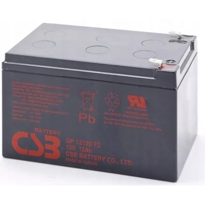 Nowy akumulator CSB 12Ah 12V oryginalny do UPS APC
