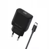 Ładowarka Beline Beli02168 25 W USB-C z kablem USB-C, czarna