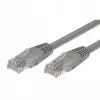 Kabel krosowy kat.5e RJ45 UTP 3m szary