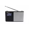 Stołowe radio DAB+ Eltra model w kolorze srebrnym
