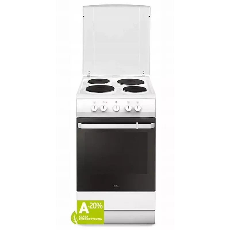Kuchenka elektryczna Amica 58EE1.20(W) 69L Biała