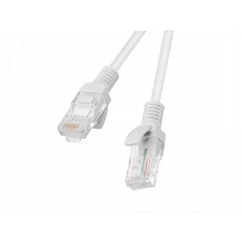Kabel sieciowy LANBERG Kat.6 RJ-45 - RJ-45, skrętka miedziana, U/UTP, 1,5 m, biały