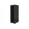 Szafa rack 19 cali LANBERG FF01-8842-23B 42U z przednimi drzwiami mesh, czarna