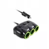 Adapter do gniazda zapalniczki samochodowej Awei C-35 do gniazd zasilania 12 V i 24 V