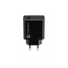 NATEC AC szybkie ładowanie przewodowa ładowarka wewnętrzna Ribera — 18W (5–15V, do 3A), 1× USB-A, czarna