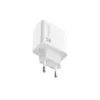 Ładowarka sieciowa szybkiego ładowania NATEC RIBERA 12V 20W USB-C PD 3.0 + USB-A Samsung AFC biała