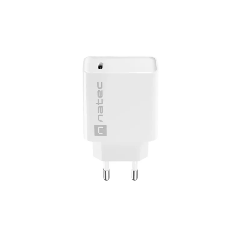 Wewnętrzna szybka ładowarka USB-C NATEC RIBERA 12V 20W Quick Charge 3.0 biała
