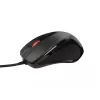 Przewodowa mysz optyczna NATEC NMY-2047 USB Type-A, 4000 DPI, 6 przycisków, praworęczna, podświetlenie