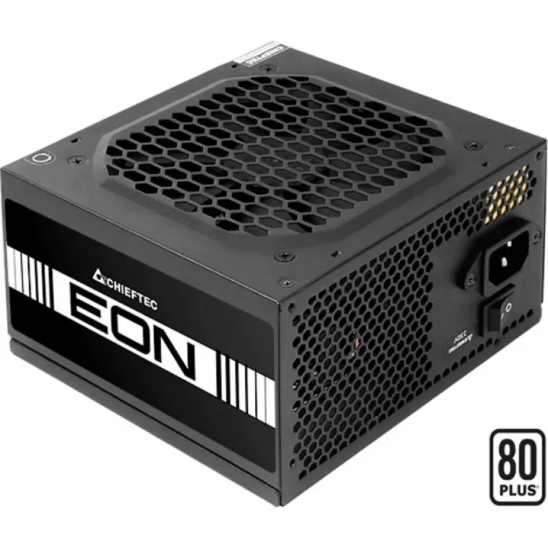 Chieftec EON zasilacz 600 W 20+4 pin ATX ATX Czarny