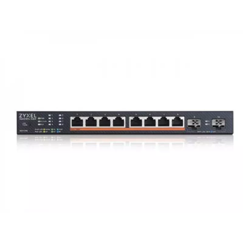 Zyxel XMG1915-10EP zarządzany L2 2.5G Ethernet (100/1000/2500) Zasilanie przez Ethernet (PoE)