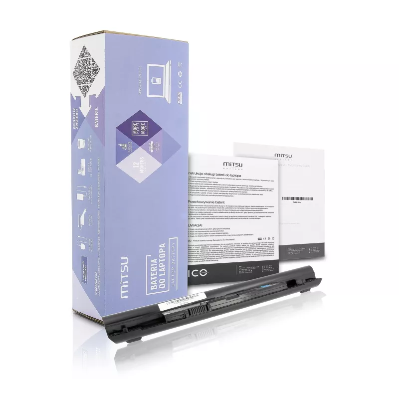 Bateria do Dell Inspiron 13Z, 14Z, Vostro V131 4400 mAh (49 Wh) 10.8 - 11.1 V