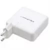 Qoltec GaN Charger FAST 108W | 5-20V | 3-4.7A | USB C | Biały