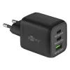 Goobay 64753 Charger for Mobile Devices Headphones - Smartphone - Tablet Czarny AC Fast Charging do użytku wewnętrznego (64753)