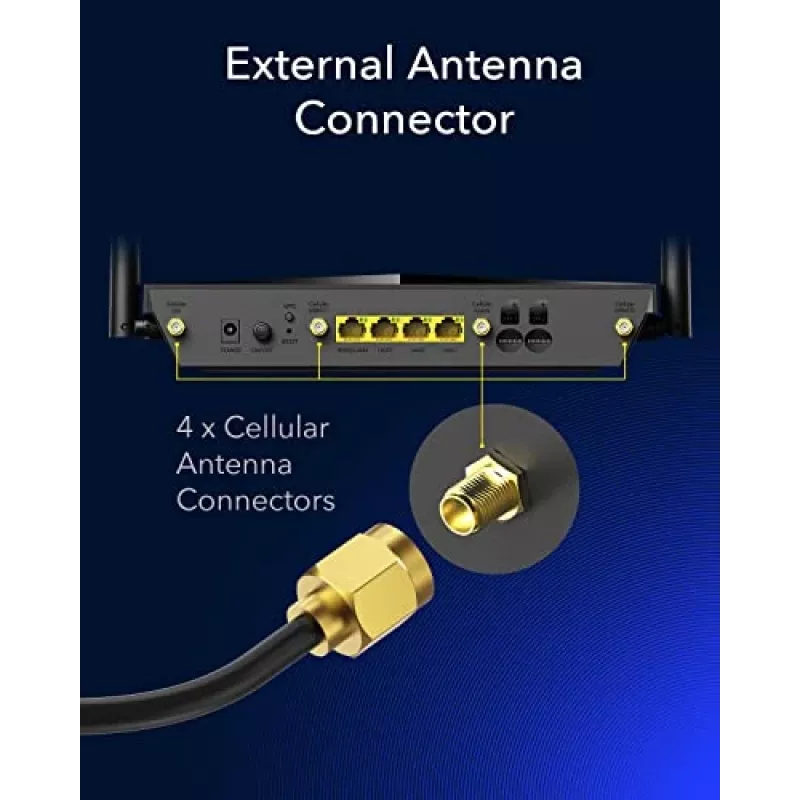 Nowy router WiFi 4G LTE Cat 6 Cudy, chipset Qualcomm, modem LTE, router komórkowy z podwójną kartą SIM, AC1200 dwuzakresowe WiFi, 4 porty Gigabit, OpenVPN