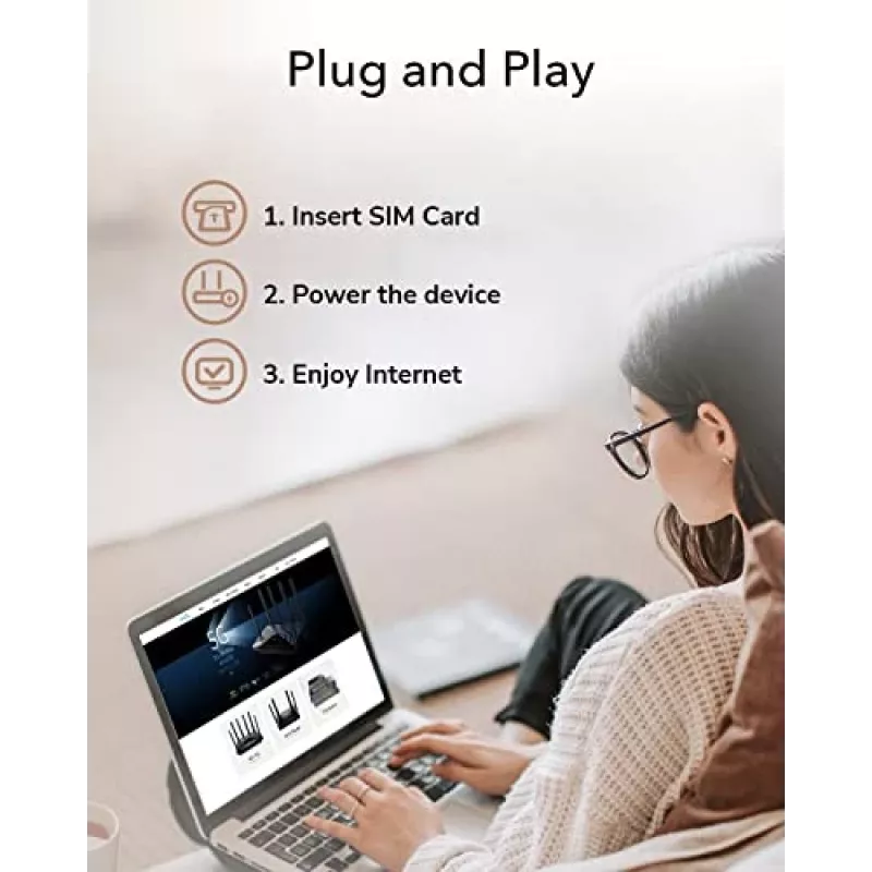 Nowy router WiFi 4G LTE Cat 6 Cudy, chipset Qualcomm, modem LTE, router komórkowy z podwójną kartą SIM, AC1200 dwuzakresowe WiFi, 4 porty Gigabit, OpenVPN