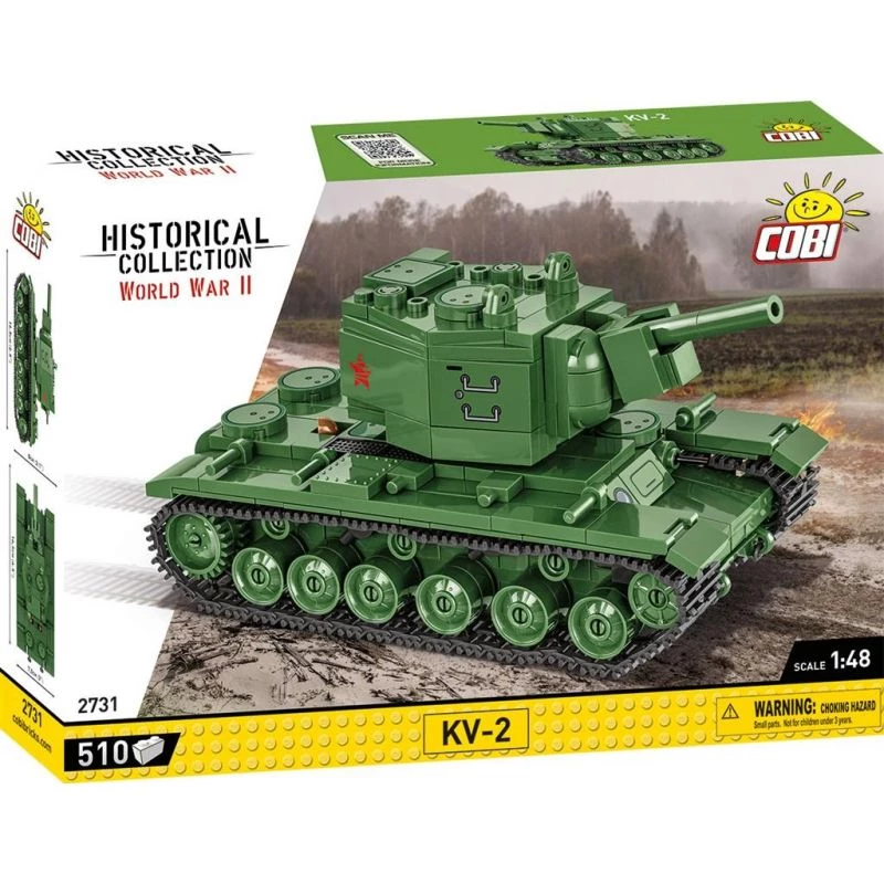 Zestaw konstrukcyjny Cobi KV-2 II Wojna Światowa 510 elementów
