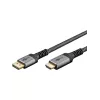 Goobay 65268 Przejściówka kabel wideo 1 m DisplayPort HDMI Szary (65268)