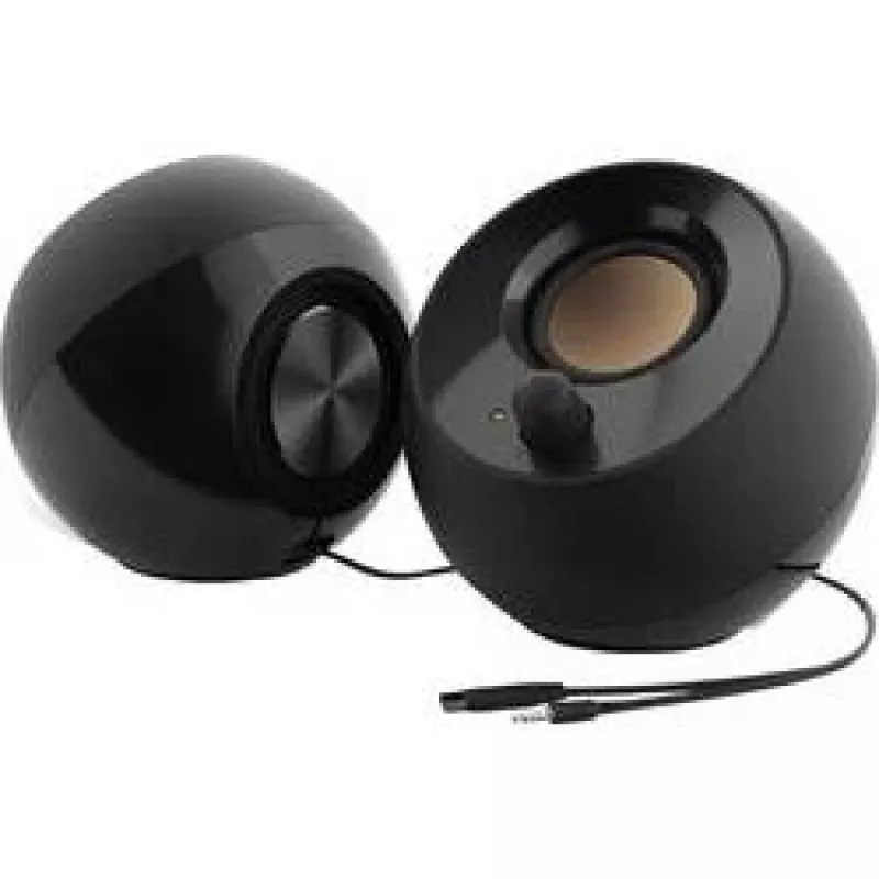 Creative Pebble 2.0 Głośniki Stereo na Biurko, Czarny