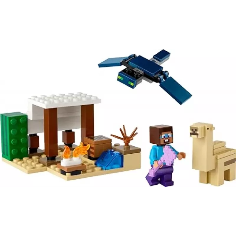 Lego Minecraft 21251 Wyprawa Steve'a na pustynię Zestaw z biomem