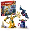 LEGO NINJAGO Arin’s Battle Mech — figurka akcji ninja, zabawka dla chłopców i dziewczynek od 4 lat, zestaw Dragons Rising z minifigurką Arin i mini Katą