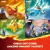 LEGO NINJAGO Arin’s Battle Mech — figurka akcji ninja, zabawka dla chłopców i dziewczynek od 4 lat, zestaw Dragons Rising z minifigurką Arin i mini Katą