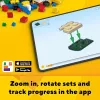 Zestaw LEGO Creator 2-w-1 Ciężarówka z platformą i śmigłowiec 31146, konwertowalna konstrukcja dla dzieci