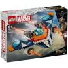 Klocki konstrukcyjne LEGO Marvel Super Heroes Statek kosmiczny Rocket 76278 — zestaw Rocket i Ronan