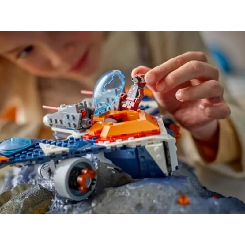 Klocki konstrukcyjne LEGO Marvel Super Heroes Statek kosmiczny Rocket 76278 — zestaw Rocket i Ronan