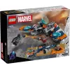 Klocki konstrukcyjne LEGO Marvel Super Heroes Statek kosmiczny Rocket 76278 — zestaw Rocket i Ronan