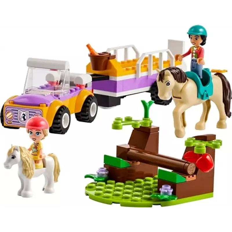 LEGO Friends Zestaw z przyczepą dla koni i kucyków 42634